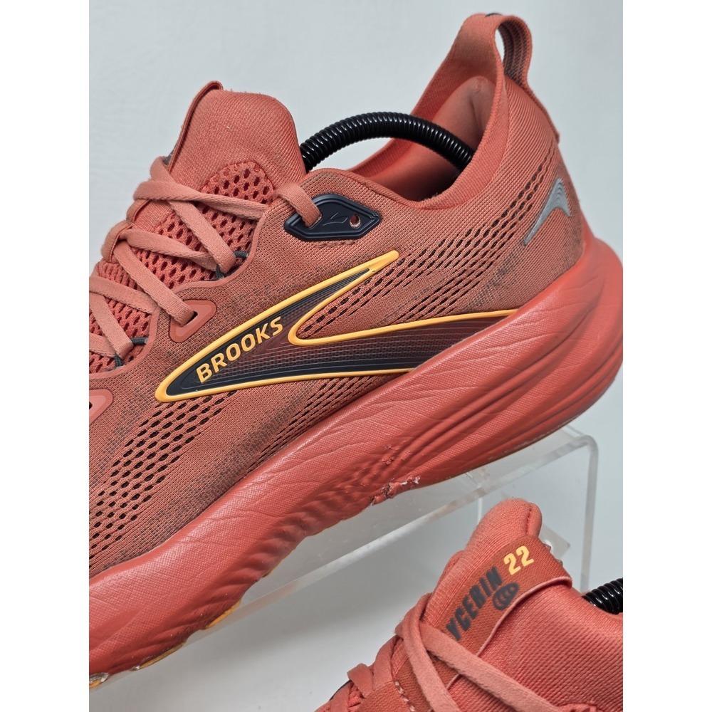 Brooks Glycerin 22 Burnt Sienna/Orange Running Shoes Mens Size 12 110445 1D 637 - Picture 12 of 13